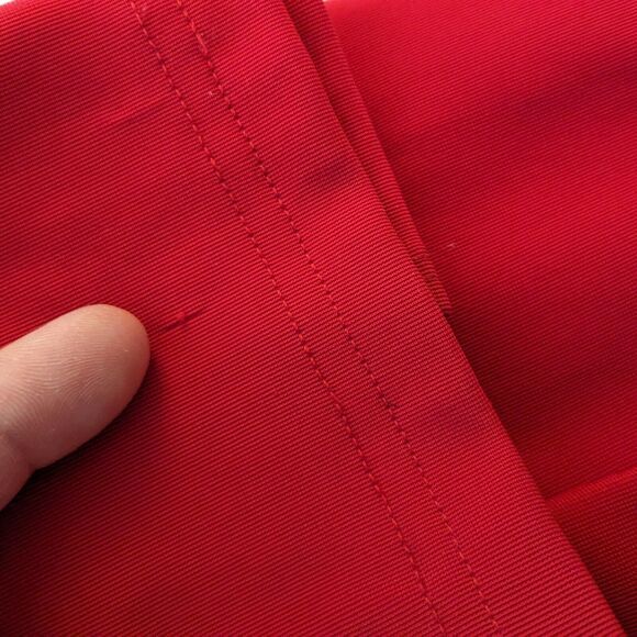 Vintage Maxi Dress Prom Gown M Red 90s Glam Bodycon Valentines Evening Party - Picture 10 of 10